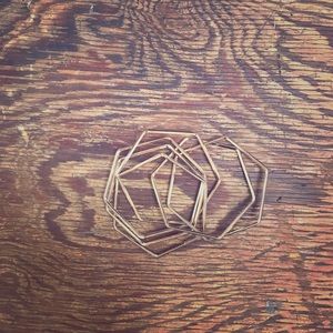 Hexagonal Bracelet Bundle